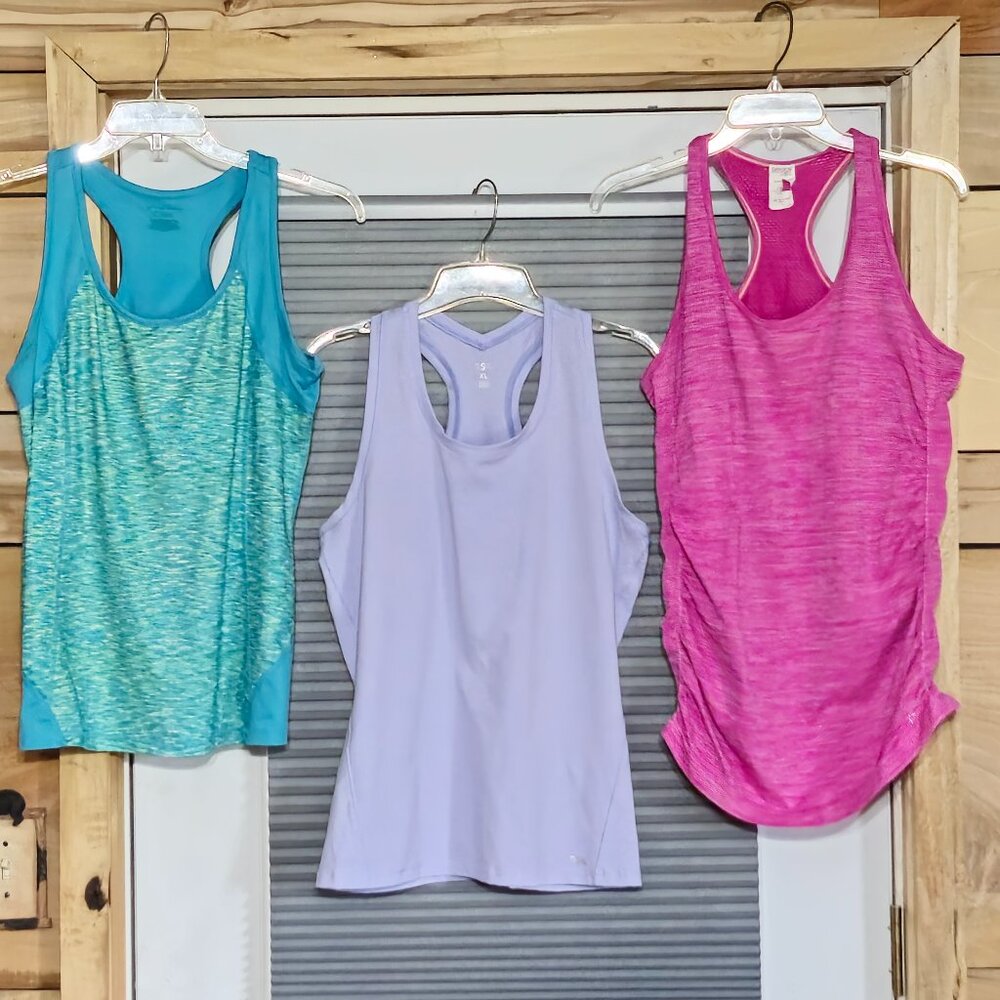 DSG/Danskin Now/Tek Gear Womens tank tops  size XL